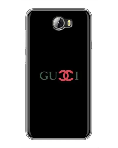 Чехол для Huawei Y5II с картинкой «Gucci — красный градиент»