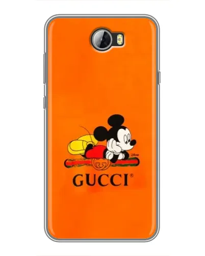 Чехол для Huawei Y5II с картинкой «Микки Маус Gucci — оранж» Чехол для Huawei Y5II с картинкой «Микки Маус Gucci — оранж»