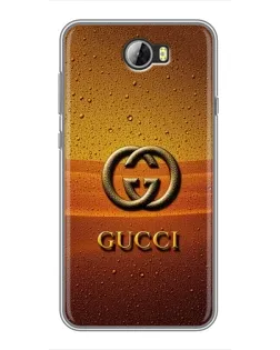 Чехол для Huawei Y5II с картинкой «Gucci — солнечный градиент»