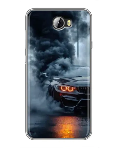 Чехол для Huawei Y5II с картинкой «BMW M-Power — абстракция» Чехол для Huawei Y5II с картинкой «BMW M-Power — абстракция»