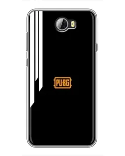 Чехол для Huawei Y5II с картинкой «PUBG — вертикальные линии»