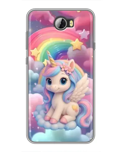 Чехол для Huawei Y5II с картинкой «Маленький единорог»