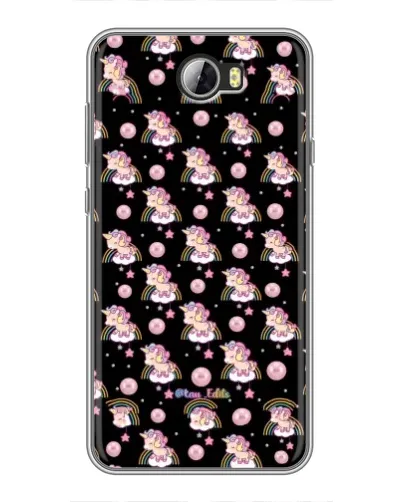 Чехол для Huawei Y5II с картинкой «Magic Unicorn паттерн»