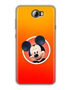 Чехол для Huawei Y5II с картинкой «Mickey в круге» Чехол для Huawei Y5II с картинкой «Mickey в круге»