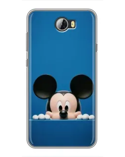 Чехол для Huawei Y5II с картинкой «Микки выглядывает» Чехол для Huawei Y5II с картинкой «Микки выглядывает»
