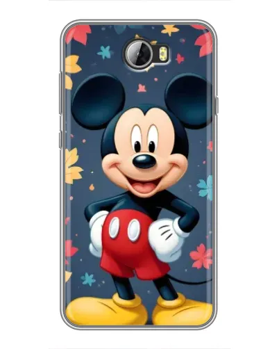 Чехол для Huawei Y5II с картинкой «Осенний Mickey Mouse»