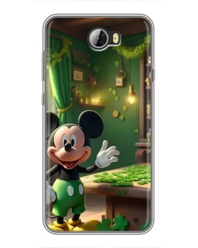 Чехол для Huawei Y5II с картинкой «Микки в мастерской»