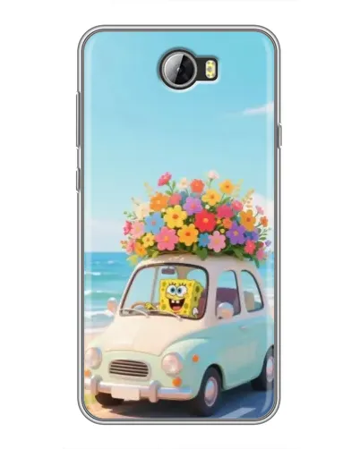 Чехол для Huawei Y5II с картинкой «Автомобильное путешествие»