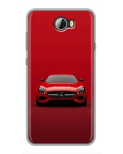 Чехол для Huawei Y5II с картинкой «Красный Mercedes AMG» Чехол для Huawei Y5II с картинкой «Красный Mercedes AMG»