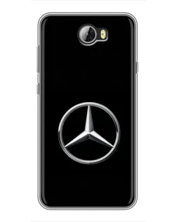 Чехол для Huawei Y5II с картинкой «Mercedes классический лого» Чехол для Huawei Y5II с картинкой «Mercedes классический лого»