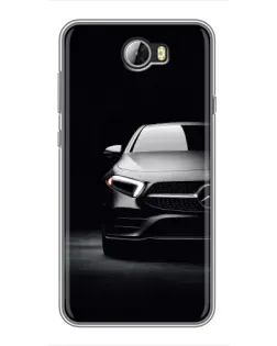 Чехол для Huawei Y5II с картинкой «Свет фар Mercedes» Чехол для Huawei Y5II с картинкой «Свет фар Mercedes»