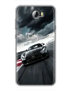 Чехол для Huawei Y5II с картинкой «Гоночный Mercedes AMG» Чехол для Huawei Y5II с картинкой «Гоночный Mercedes AMG»