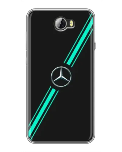 Чехол для Huawei Y5II с картинкой «Спортивные линии Mercedes» Чехол для Huawei Y5II с картинкой «Спортивные линии Mercedes»