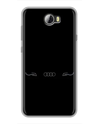 Чехол для Huawei Y5II с картинкой «Audi — световой подпись»