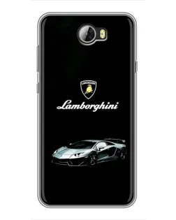 Чехол для Huawei Y5II с картинкой «Логотип Lamborghini классика» Чехол для Huawei Y5II с картинкой «Логотип Lamborghini классика»