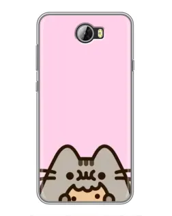 Чохол для Huawei Y5II з картинкою «Pusheen та печиво» Чохол для Huawei Y5II з картинкою «Pusheen та печиво»