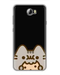 Чохол для Huawei Y5II з картинкою «Пушин на чорному» Чохол для Huawei Y5II з картинкою «Пушин на чорному»