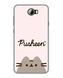 Чохол для Huawei Y5II з картинкою «Pusheen логотип» Чохол для Huawei Y5II з картинкою «Pusheen логотип»