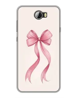 Чехол для Huawei Y5II с картинкой «Розовый бант»