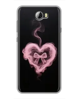 Чехол для Huawei Y5II с картинкой «Дымчатое сердце»