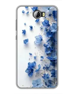 Чохол для Huawei Y5II з картинкою «Блакитний квітковий каскад» Чохол для Huawei Y5II з картинкою «Блакитний квітковий каскад»