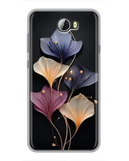 Чохол для Huawei Y5II з картинкою «Лілові квіти грації» Чохол для Huawei Y5II з картинкою «Лілові квіти грації»