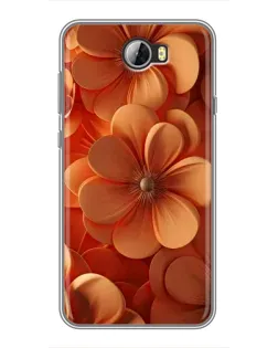 Чохол для Huawei Y5II з картинкою «Помаранчева макро квітка» Чохол для Huawei Y5II з картинкою «Помаранчева макро квітка»