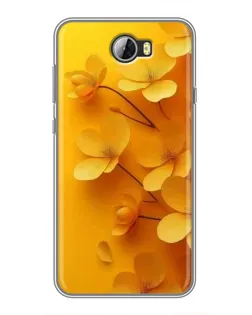 Чохол для Huawei Y5II з картинкою «Золоті пелюстки» Чохол для Huawei Y5II з картинкою «Золоті пелюстки»