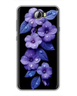 Чохол для Huawei Y5II з картинкою «Фіолетові квіти з росою» Чохол для Huawei Y5II з картинкою «Фіолетові квіти з росою»