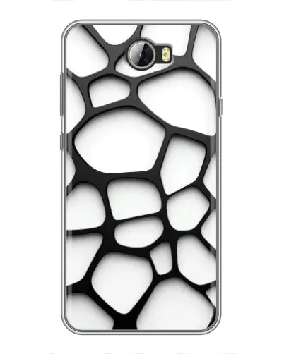 Чехол для Huawei Y5II с картинкой «Белая объемная сетка» Чехол для Huawei Y5II с картинкой «Белая объемная сетка»