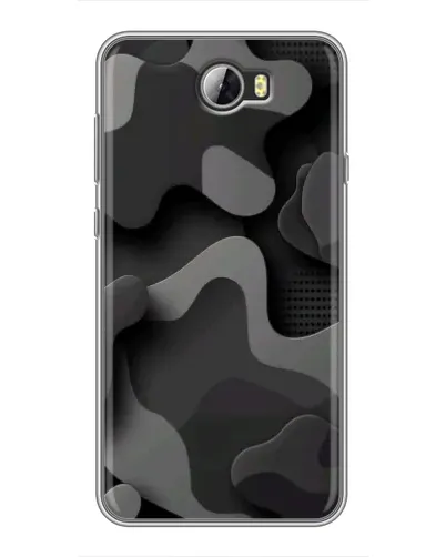 Чехол для Huawei Y5II с картинкой «Темный абстрактный камуфляж» Чехол для Huawei Y5II с картинкой «Темный абстрактный камуфляж»