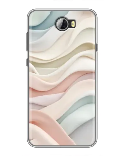 Чехол для Huawei Y5II с картинкой «Пастельные нежные волны» Чехол для Huawei Y5II с картинкой «Пастельные нежные волны»