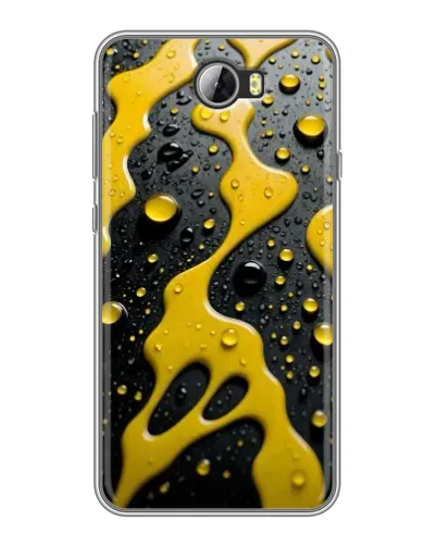 Чехол для Huawei Y5II с картинкой «Жидкое желтое золото» Чехол для Huawei Y5II с картинкой «Жидкое желтое золото»
