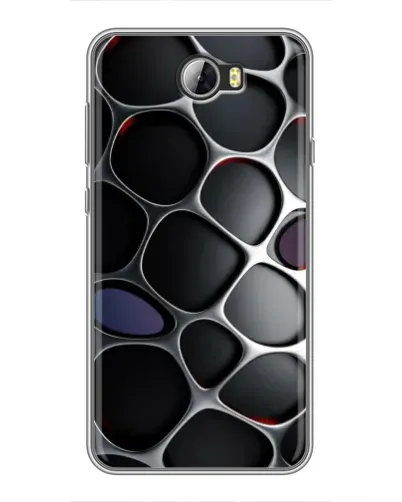 Чехол для Huawei Y5II с картинкой «Объемная темная решетка» Чехол для Huawei Y5II с картинкой «Объемная темная решетка»