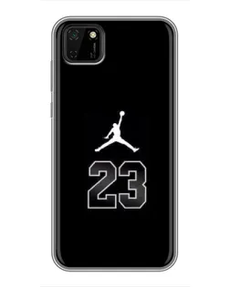 Чехол для Huawei Y5p с картинкой «Jordan Flight 23»