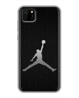 Чехол для Huawei Y5p с картинкой «Jordan Dark Carbon»