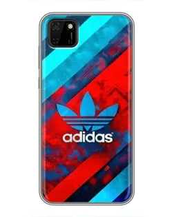 Чехол для Huawei Y5p с картинкой «Абстракция Adidas»
