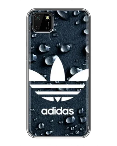 Чехол для Huawei Y5p с картинкой «Adidas Trefoil Blue»