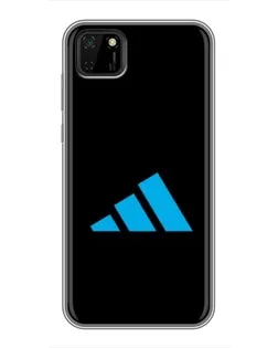 Чехол для Huawei Y5p с картинкой «Adidas Cyan Logo»