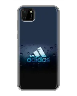 Чехол для Huawei Y5p с картинкой «Adidas Water Drops»