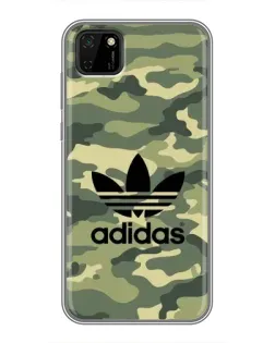 Чехол для Huawei Y5p с картинкой «Милитари стиль Adidas»