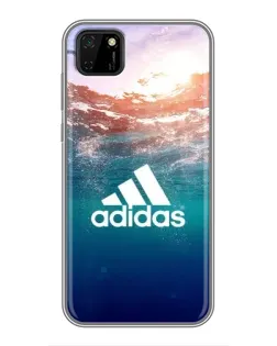 Чехол для Huawei Y5p с картинкой «Океанская глубина адидас»