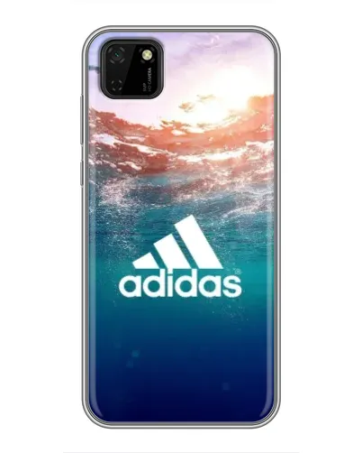 Чехол для Huawei Y5p с картинкой «Океанская глубина адидас»