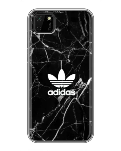 Чехол для Huawei Y5p с картинкой «Белый мрамор Adidas»