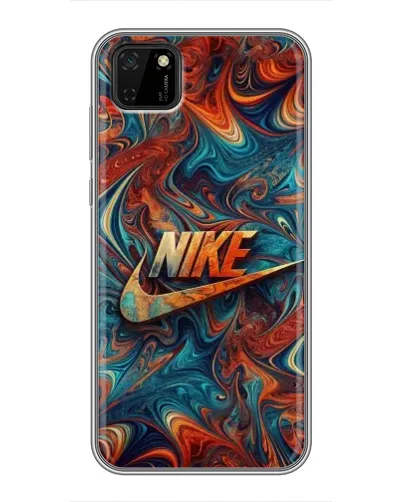 Чехол для Huawei Y5p с картинкой «Nike в абстракции» Чехол для Huawei Y5p с картинкой «Nike в абстракции»