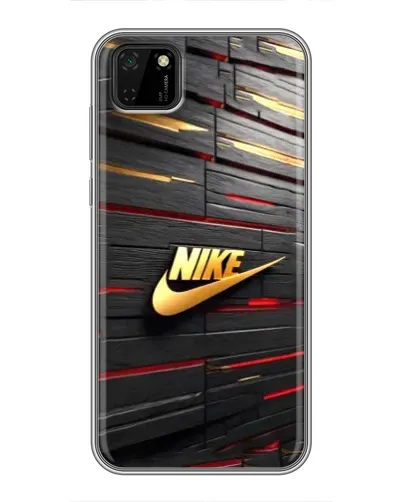 Чехол для Huawei Y5p с картинкой «Золотой Nike на металле» Чехол для Huawei Y5p с картинкой «Золотой Nike на металле»
