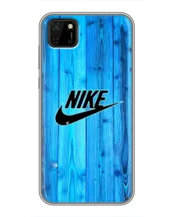 Чехол для Huawei Y5p с картинкой «Голубое дерево Nike»