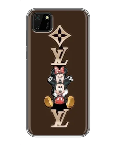 Чехол для Huawei Y5p с картинкой «LV и Микки Маус»