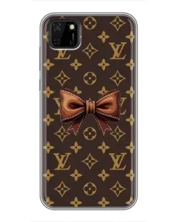 Чехол для Huawei Y5p с картинкой «LV с бантом»
