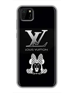 Чехол для Huawei Y5p с картинкой «LV и Минни Маус»